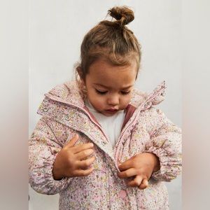 Zara Floral Puffer